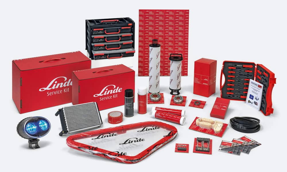 linde-forklift-service-support-genuine-parts from MK2 lift trucks_featured image
